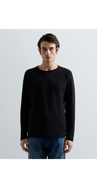 ベーシックジャージー ロングTシャツ 詳細画像
